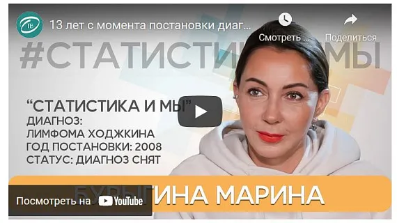 Марина Бурыгина в гостях у ONCO TV