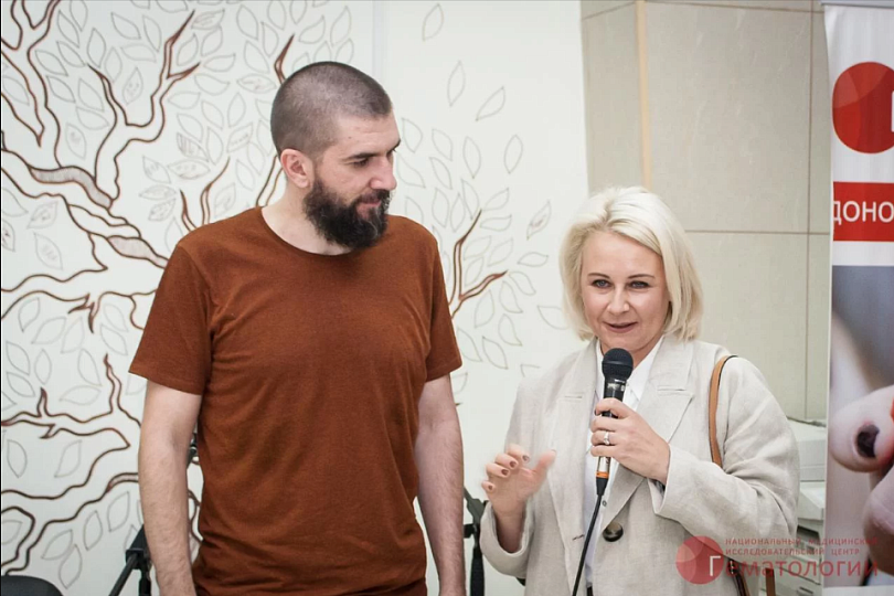 Сергей и его донор Любовь. Фото: НМИЦ гематологии