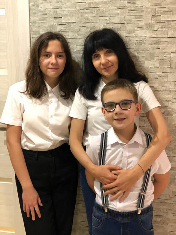 Ирина Холкина с детьми Личный архив героини публикации