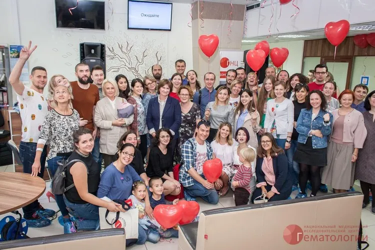 Встреча пациентов и доноров. Фото: НМИЦ гематологии 